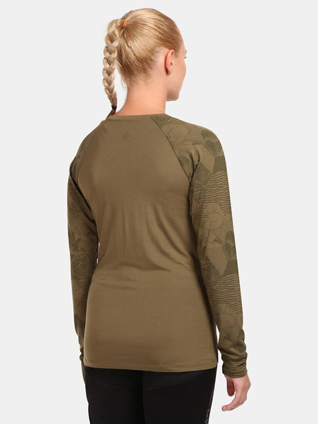 Kilpi Khaki dámské sportovní tričko Kilpi VENDELIA