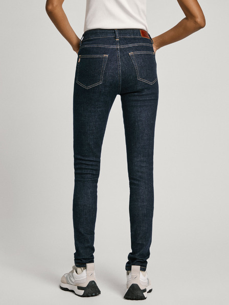Pepe Jeans Tmavě modré dámské skinny fit džíny Jeans Pepe Jeans