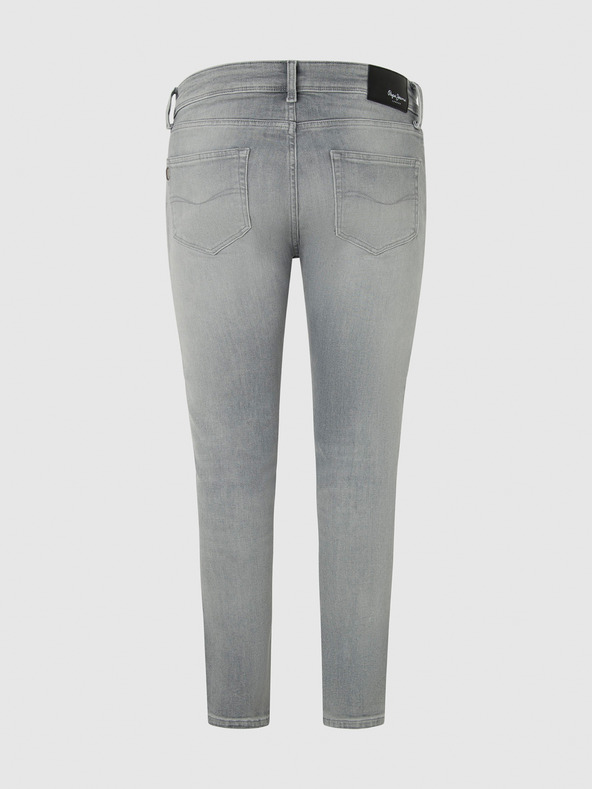 Pepe Jeans Světle šedé pánské skinny fit džíny Pepe Jeans