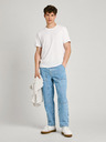 Pepe Jeans Bílé pánské tričko Pepe Jeans