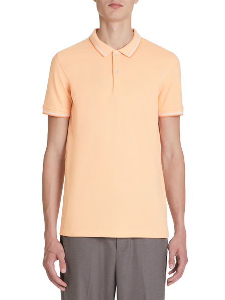 Celio Oranžové pánské polo tričko Celio Decolrayeb
