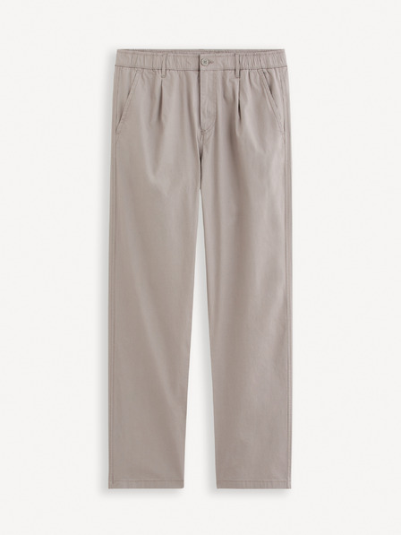Celio Šedé pánské chino kalhoty Celio Jopaper
