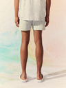 Celio Bílé pánské vzorované plavky Celio One Piece
