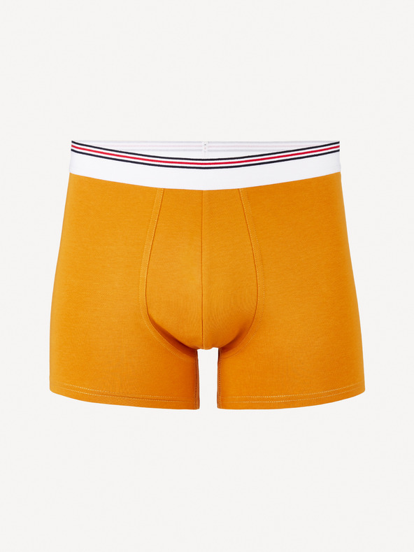 Celio Žluté pánské boxerky Celio Mike