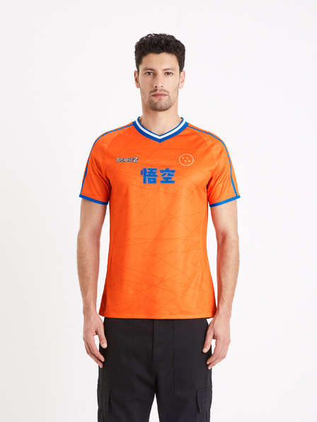 Celio Oranžové pánské tričko Celio Dragon Ball