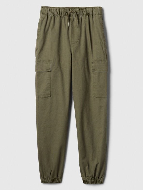 GAP Dětské cargo twill tepláky Gap
