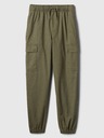 GAP Dětské cargo twill tepláky Gap