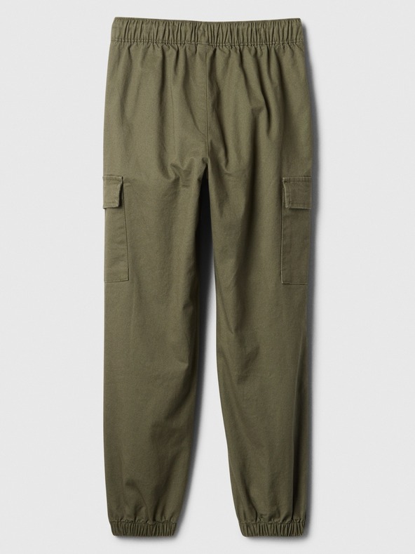 GAP Dětské cargo twill tepláky Gap