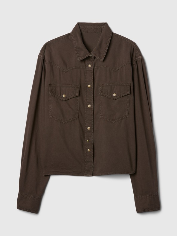 GAP Džínová zkrácená košile Western Gap