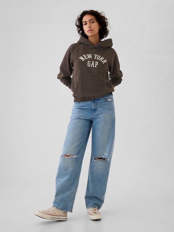 GAP Mikina s kapucí Vintage Soft GAP