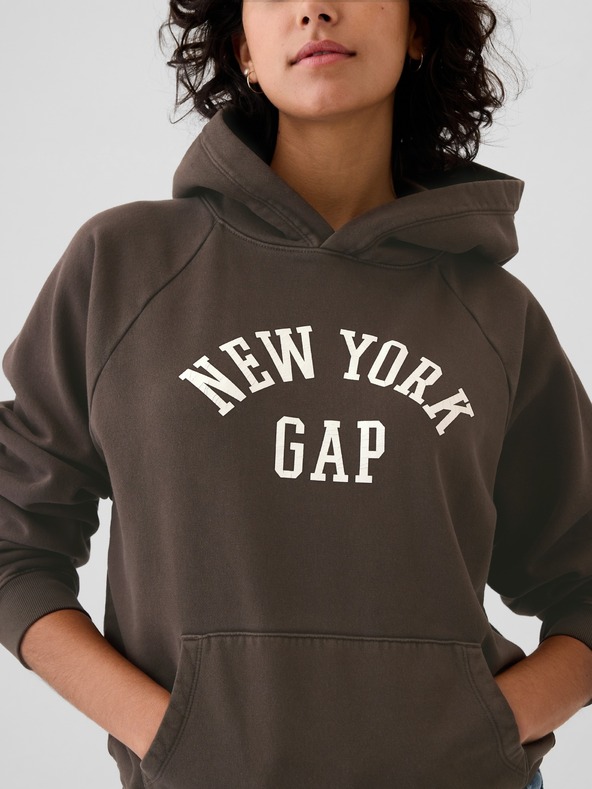 GAP Mikina s kapucí Vintage Soft GAP