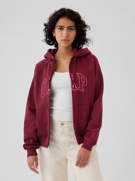 GAP Mikina na zip Vintage Soft GAP