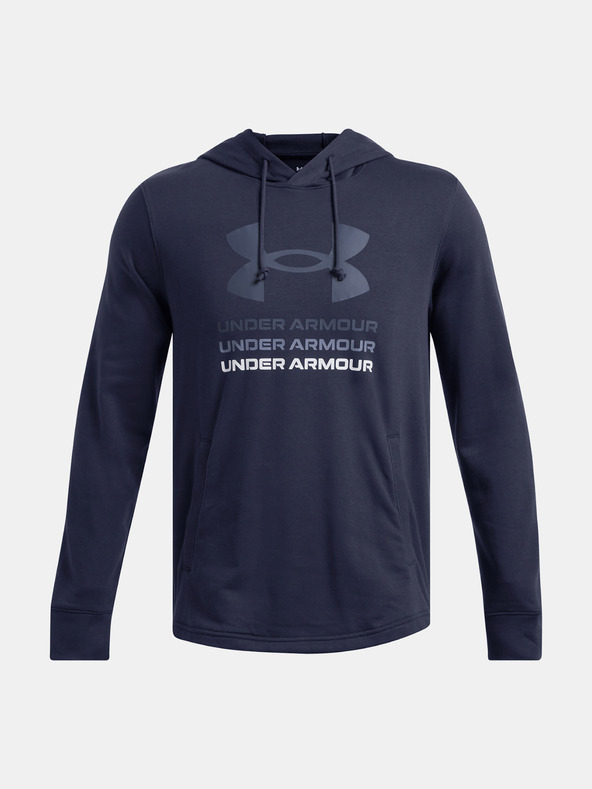 Under Armour Pánská mikina Under Armour UA Rival Terry Graphic Hood