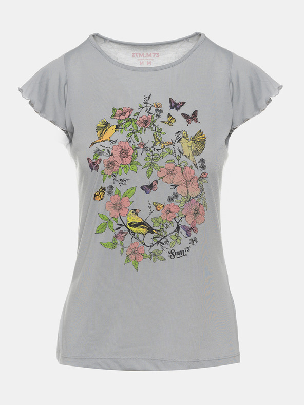 Sam 73 Šedé dámské tričko SAM 73