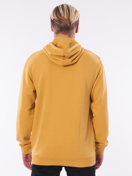 Rip Curl Žlutá pánská mikina s kapucí Rip Curl