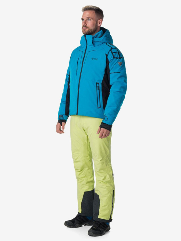 Kilpi Světle zelené pánské lyžařské kalhoty Kilpi METHONE