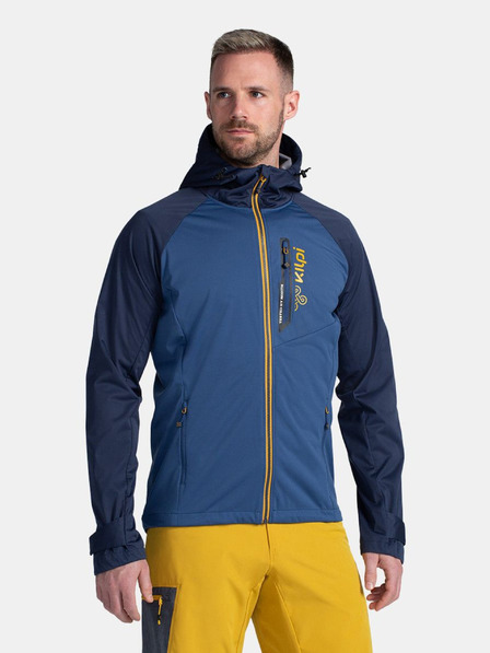 Kilpi Tmavě modrá pánská lehká softshelová bunda Kilpi BELTRA-M