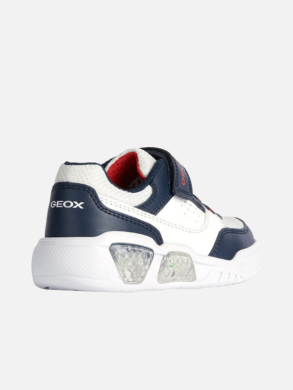 Geox Tmavě modré chlapecké tenisky Geox Illuminus