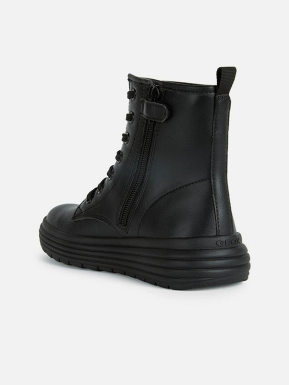 Geox Černá dívčí kotníková obuv Geox Phaolae