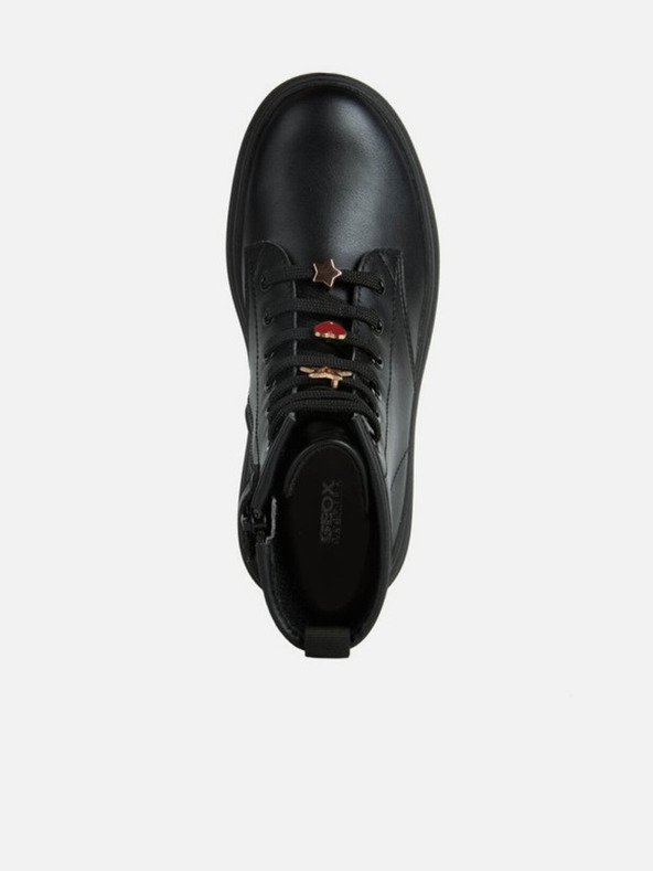 Geox Černá dívčí kotníková obuv Geox Phaolae