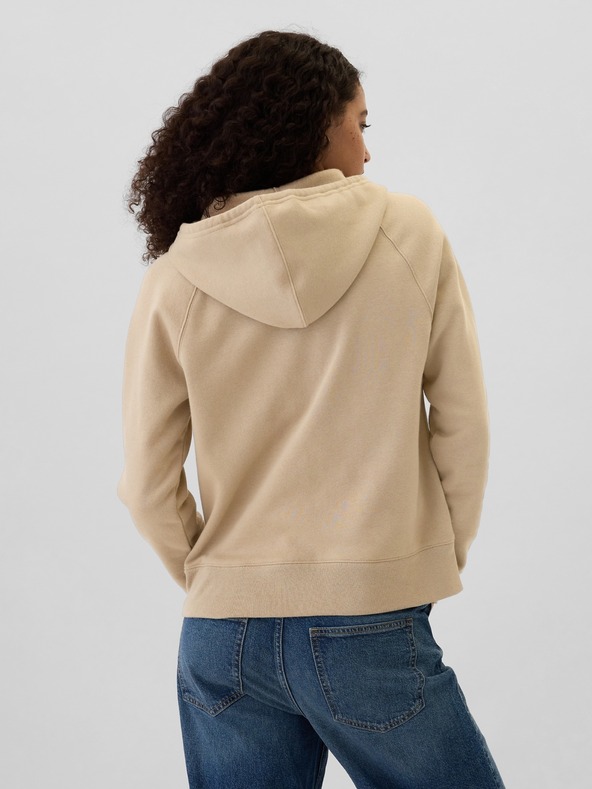 GAP Mikina na zip s logem GAP