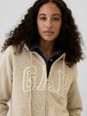 GAP Mikina na zip s logem GAP