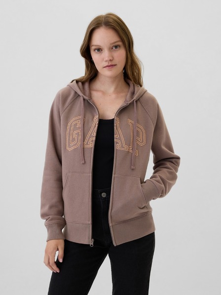 GAP Mikina na zip s logem GAP