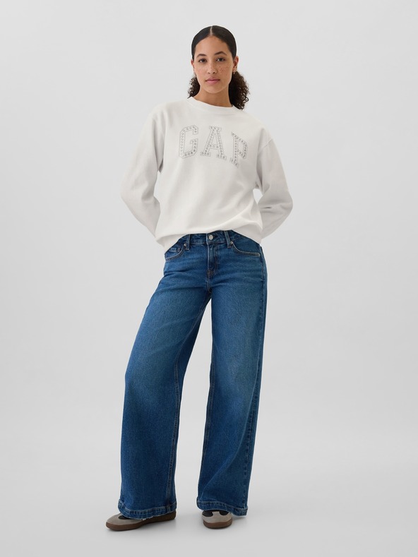 GAP Oversize mikina s logem Gap