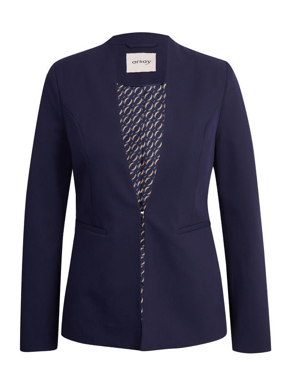 Orsay Tmavě modré dámské sako ORSAY