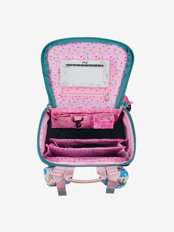 BAAGL  Modrý školní aktovka zippy lenochod Baagl