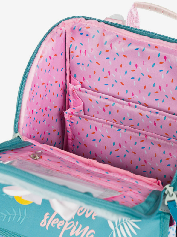 BAAGL  Modrý školní aktovka zippy lenochod Baagl