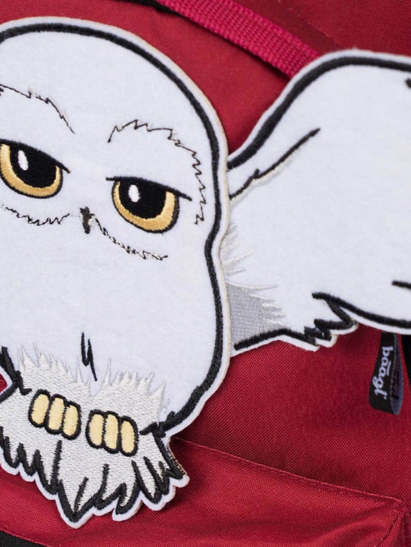 BAAGL  Červený předškolní batoh Baagl Harry Potter Hedvika