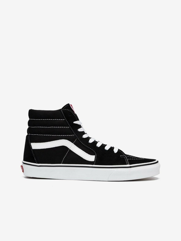 Vans Černé semišové kotníkové boty VANS Sk8-Hi