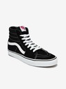 Vans Černé semišové kotníkové boty VANS Sk8-Hi