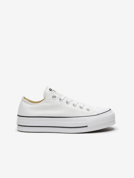 Converse Bílé tenisky na platformě Converse Chuck Taylor All Star Canvas Platform