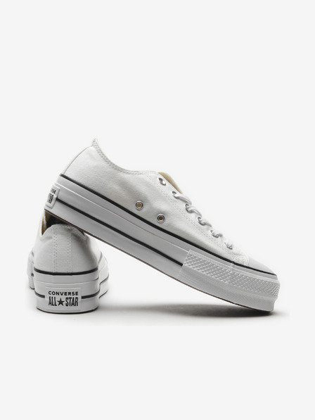 Converse Bílé tenisky na platformě Converse Chuck Taylor All Star Canvas Platform