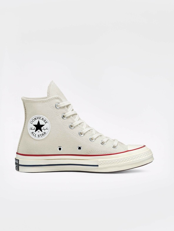 Converse Krémové kotníkové tenisky Converse Chuck 70