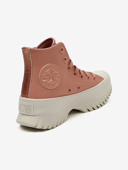 Converse Starorůžové dámské kotníkové tenisky Converse Chuck Taylor All Star Lugged 2.0