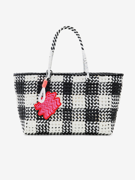Desigual Černo-bílá dámská kabelka Desigual Lux
