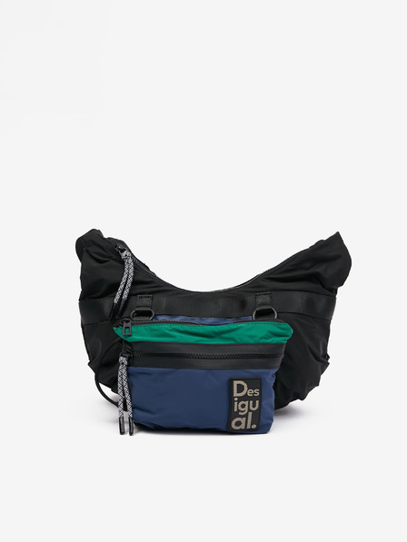 Desigual Modro-černá dámská crossbody kabelka Desigual Modularis Namsos