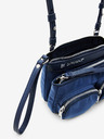 Desigual Modrá dámská crossbody kabelka Desigual Pocketmas Linda
