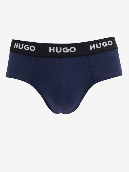 HUGO Sada tří pánských slipů HUGO