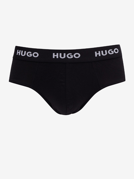 HUGO Sada tří pánských slipů HUGO