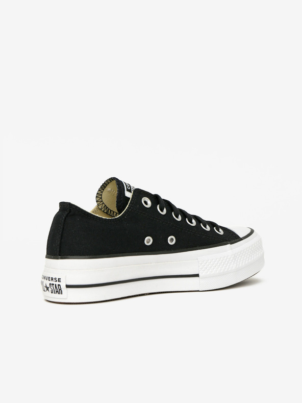 Converse Černé tenisky na platformě Converse Chuck Taylor All Star Canvas Platform