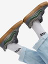 Vans Šedé pánské tenisky se semišovými detaily VANS Knu Skool