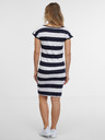 Sam 73 Bílo-modré dámské pruhované šaty SAM 73 Reyna