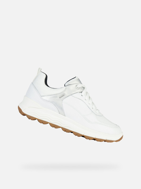 Geox Bílé dámské tenisky Geox Spherica 4x4 b abx