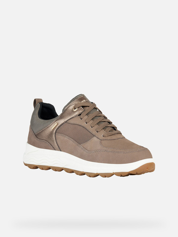 Geox Hnědé dámské tenisky Geox Spherica 4x4 b abx