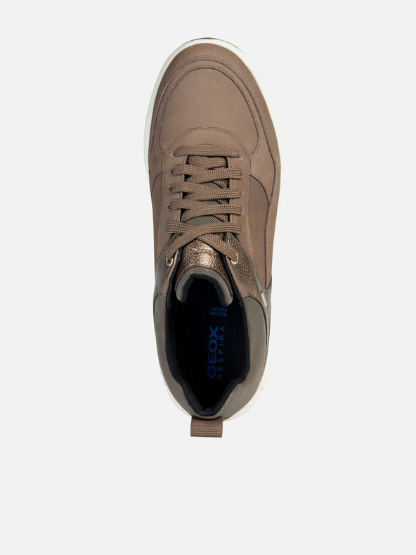 Geox Hnědé dámské tenisky Geox Spherica 4x4 b abx