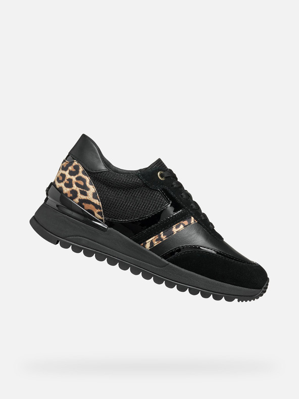 Geox Černé dámské tenisky Geox Desya